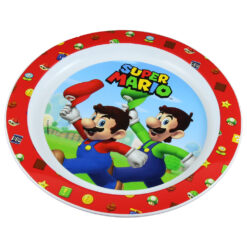 Farfurie intinsa din plastic Super Mario, 22 CM