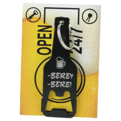 Breloc cu desfacator de sticle "Bere? Bere!" 9 CM