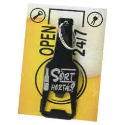 Breloc cu desfacator de sticle "Sort hoztal?" 9 CM