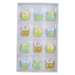 Set 12 bufnite din rasina 2 CM