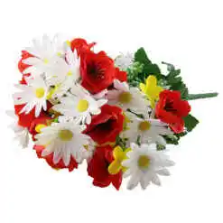 Buchet artificial cu margarete 40 CM