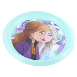 Farfurie intinsa din plastic Frozen 21 CM, Albastru