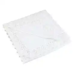 Fata de masa traditionala din bumbac, 80x40 CM, Alb