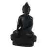Figurina Buddha din rasina 19 CM, Negru