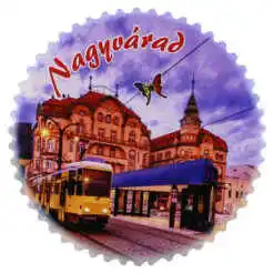 Magnet din ceramica "Romania", 7 CM, Nagyvarad