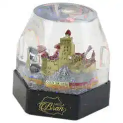 Suport de creioane Castelul Bran 8x8 CM, muzical cu led
