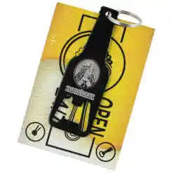 Breloc cu desfacator de sticle "Romania" 9 CM, Vlad Tepes