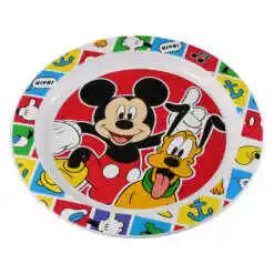 Farfurie intinsa din plastic Mickey Mouse 22 CM