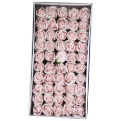 Trandafiri de sapun, 5 CM, 50 de bucata/cutie - Pink