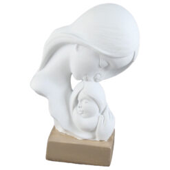 Statueta Mama cu copilul 10x14 CM, din rasina