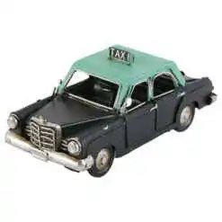 Masina decorativa Taxi retro, din metal 16x7 CM