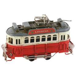 Tramvai decorativa retro, din metal 14x4x9 CM