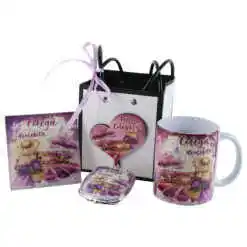 Set cadou "Colega deosebita", cu 4 piese