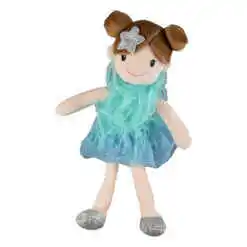 Jucarie de plus - Papusa cu rochita tulle, 34 CM