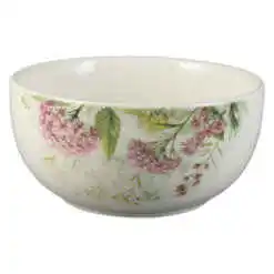 Bol din ceramica 580 ml, Flori de camp, in cutie