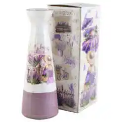 Vaza din ceramica Lavender 9x25 CM, in cutie decorativa, M.252