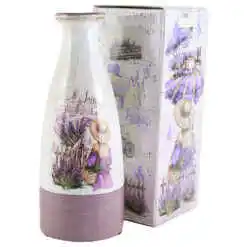 Vaza din ceramica Lavender 11x29 CM, in cutie decorativa, M.253