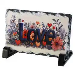 Placa ardezie " Love " 14x19 CM