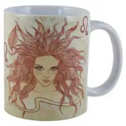 Cana ceramica Zodia Leu, 330 ml