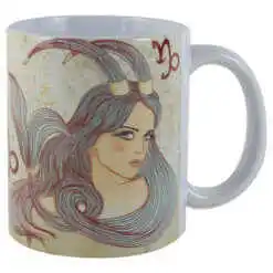 Cana ceramica Zodia Capricorn, 330 ml