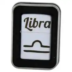 Bricheta metalica "Libra", 3.5x5 CM, Alb, Balanta