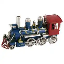 Alternative view of Tren decorativ retro, din metal 25x7x13 CM