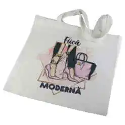 Sacosa textil "Fiica Moderna" 40x40 CM