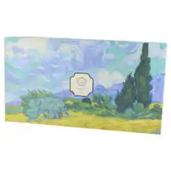 Alternative view of Set 6 cesti cu farfurii "Wheat Field", de V. van Gogh, 250 ml, in cutie decorativa