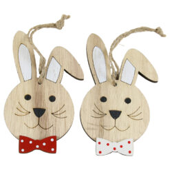 Set 2 iepuras din lemn 5x10 CM