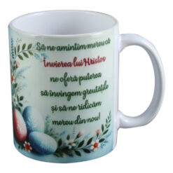 Cana ceramica, "Sa ne amintim mereu...", 330 ml