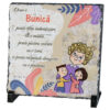Placa ardezie "Doar o Bunica..." 19x19 CM