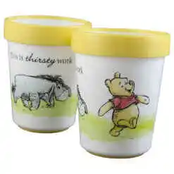Pahar din plastic Winnie the Pooh 260 ml, "This is thirsty work"