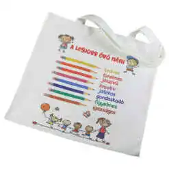 Sacosa textil "A legjobb Ovo neni"40x40 CM