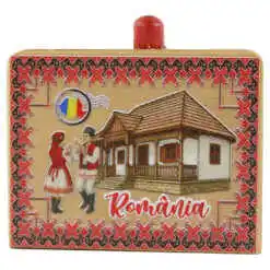 Cutie Sarpe "Romania" 8x6.5 CM, Dansatori populari