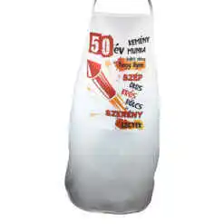 Sort de bucatarie "50 ev kemeny munka...", 63x82 CM