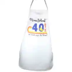 Sort de bucatarie "Mi-au trebuit 40 de ani sa arat asa de bine", 63x82 CM