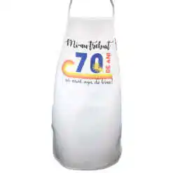 Sort de bucatarie "Mi-au trebuit 70 de ani sa arat asa de bine", 63x82 CM