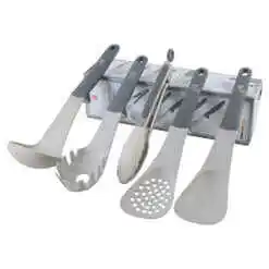 Set 5 ustensile pentru bucatarie din plastic, Aspen, Berlinger Haus