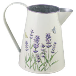 Cana din metal 13x16 CM, Lavanda & Fluturi