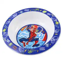 Farfurie adanca din plastic, Spiderman, 16x3.5 CM