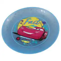 Farfurie intinsa din plastic, Cars, 19.5 CM