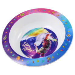 Farfurie adanca din plastic, Unicorn Academy, 16x3.5 CM