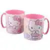 Cana din plastic Hello Kitty, 350 ml