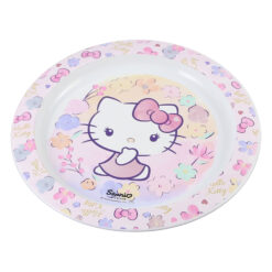 Farfurie intinsa din plastic, Hello Kitty, 22 CM