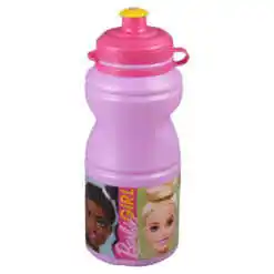 Plosca din plastic, Barbie, 380 ml