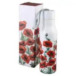 Sticla termos 500 ml, "Classic Poppies ", in cutie decorativa