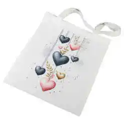 Sacosa textil 30x35 cm, Inimioare