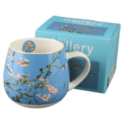 Cana din portelan 430 ml, "Almond Blossom"de V. van Gogh, in cutie decorativa