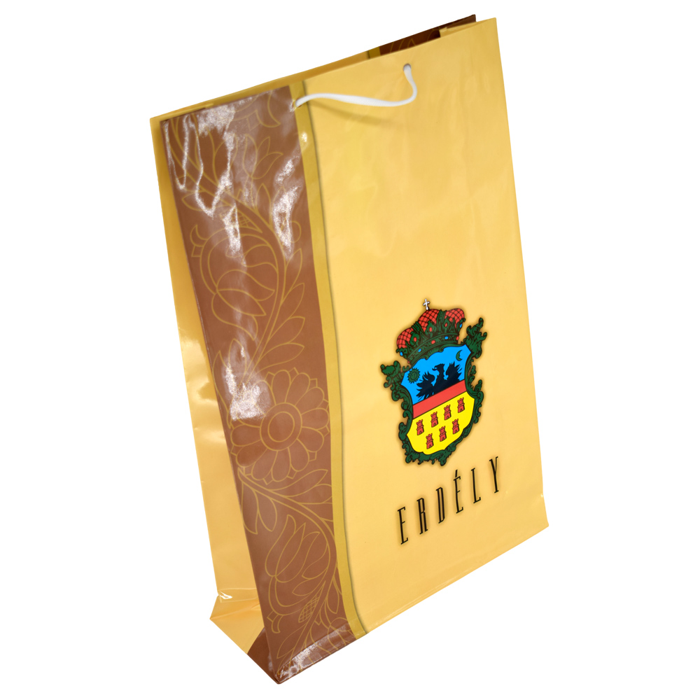 Punga cadou din hartie laminata 25x38 CM - Erdely/Stema Transilvaniei