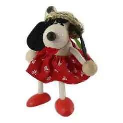 Alternative view of Figurina bungee jumping - Caine cu palarie 12 CM